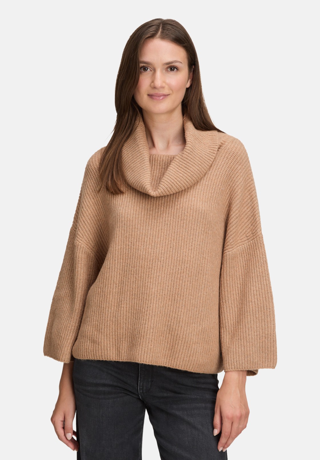 BETTY & CO Strickpullover mit Kragen