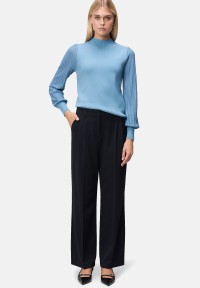 zero Strickpullover mit transparenten Ärmeln | Betty Barclay