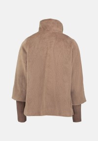 zero Fellimitat-Jacke mit Stehkragen | Betty Barclay