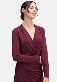 Vera Mont Abendkleid mit V-Ausschnitt