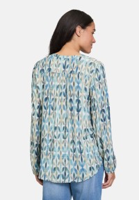 Cartoon Casual-Bluse mit Knöpfen