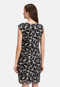 Cartoon Casual-Kleid ohne Arm