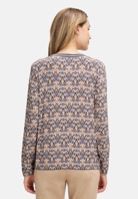 Betty Barclay Blusenshirt mit V-Ausschnitt