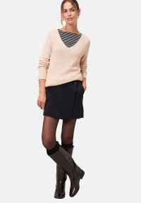 zero Strukturpullover mit V-Ausschnitt | Betty Barclay