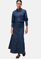 zero Jeanshemd mit Knopfleiste | Betty Barclay