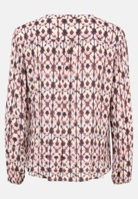 Cartoon Blusenshirt mit Muster