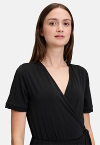 Cartoon Jumpsuit mit Bindegürtel