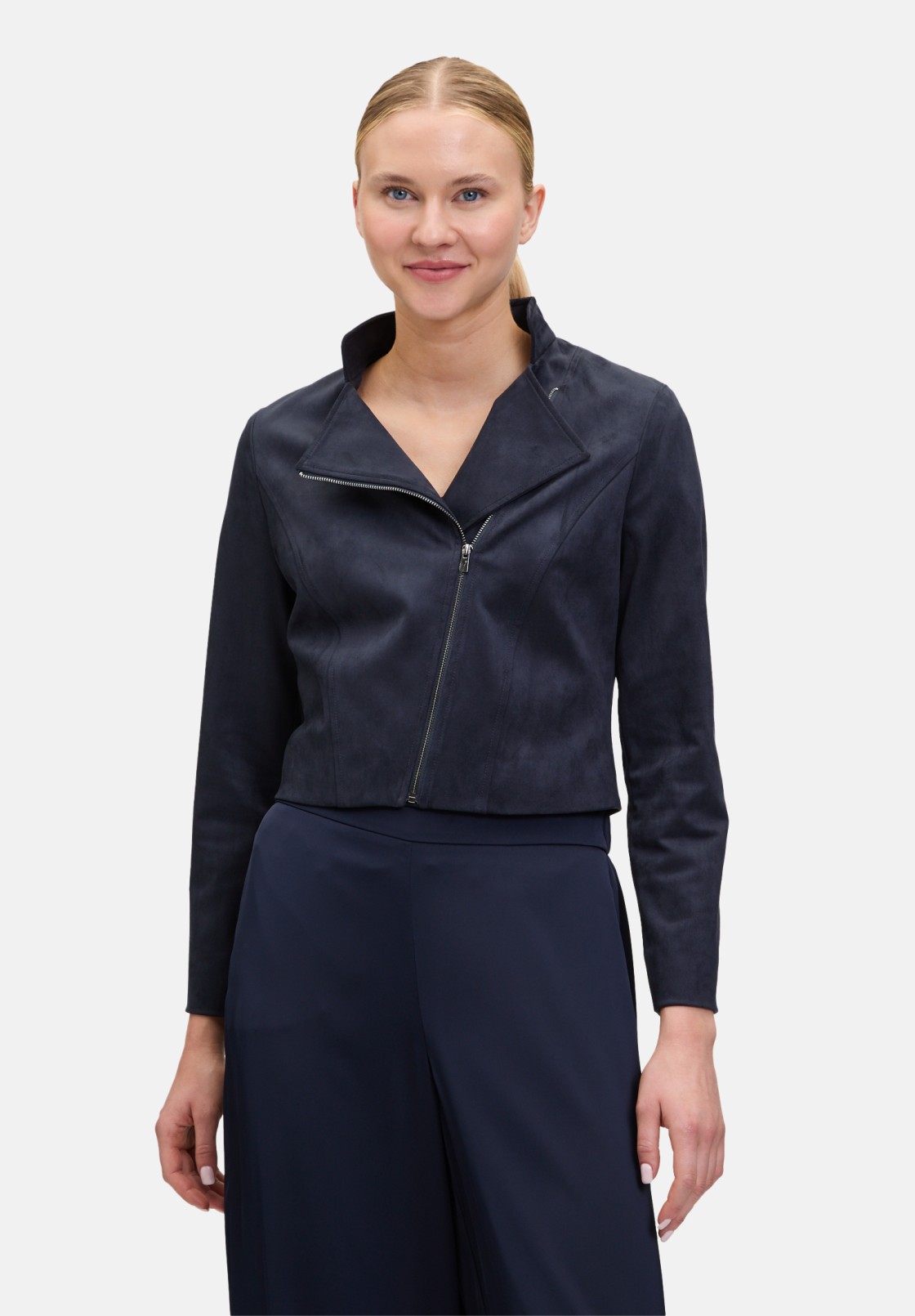 Vera Mont Bikerjacke mit Reißverschluss