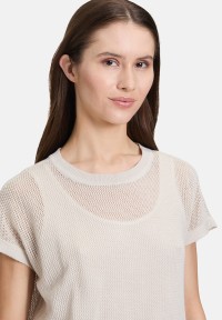 Betty Barclay Lochstrick-Pullover ohne Arm