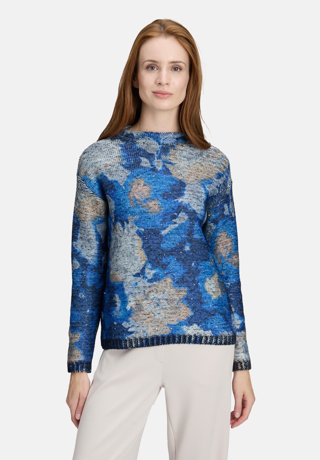 Betty Barclay Grobstrick-Pullover mit Print