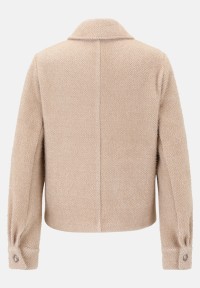 Cartoon Casual-Jacke mit aufgesetzten Taschen