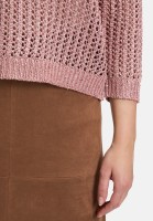 Betty Barclay Lochstrick-Pullover mit Pailletten