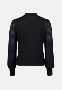 zero Strickpullover mit transparenten Ärmeln | Betty Barclay
