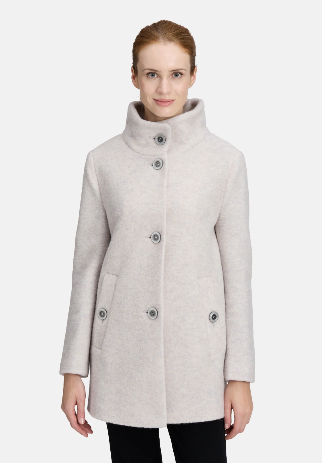 Betty Barclay Wollmantel mit hohem Kragen