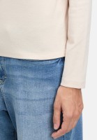 Cartoon Langarm-Shirt mit Kragen