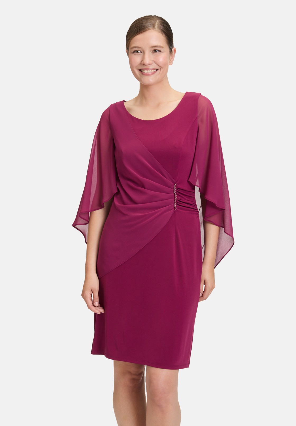Vera Mont Cocktailkleid mit Raffung