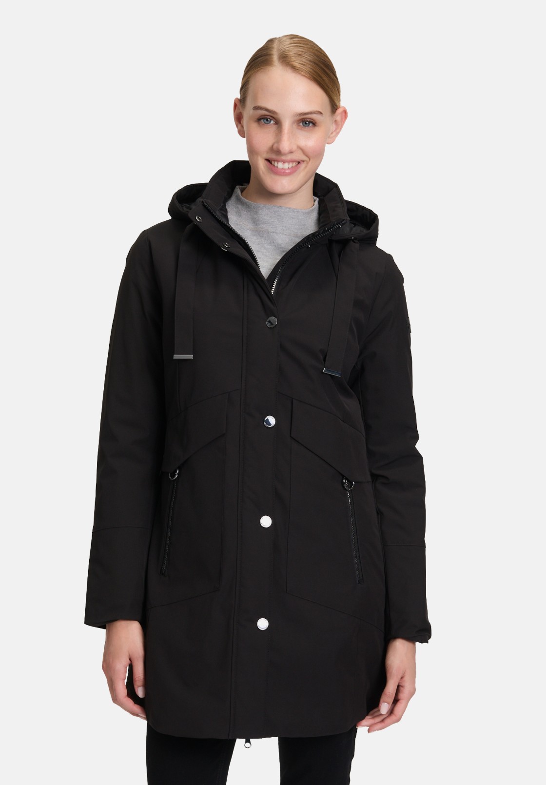 Betty Barclay Outdoorjacke mit abnehmbarer Kapuze