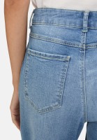 Cartoon Stretch-Jeans mit Eingrifftaschen