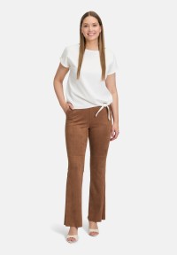 Betty Barclay Halbarm-Shirt mit Schleifenknoten