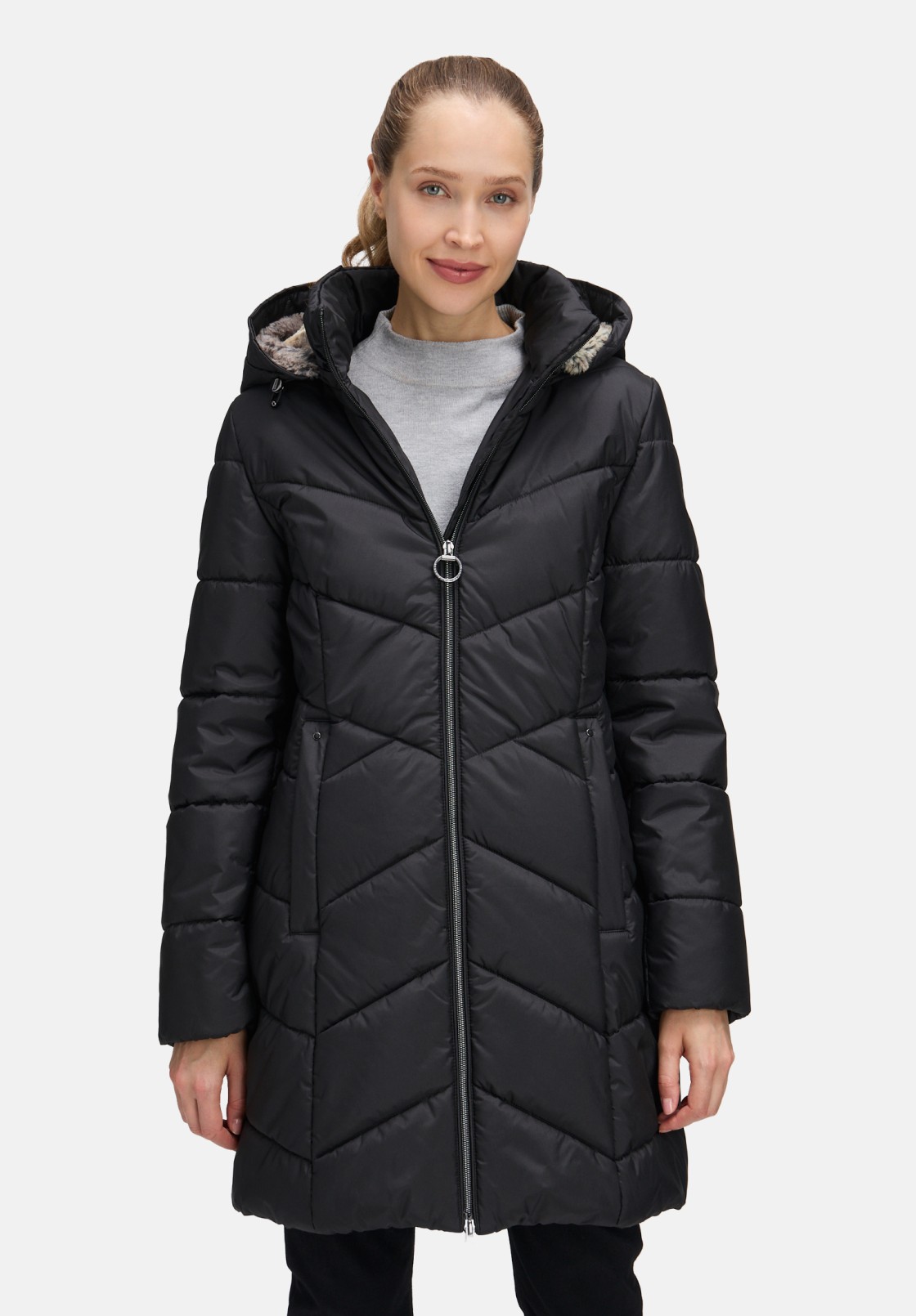 Betty Barclay Outdoorjacke mit abnehmbarer Kapuze