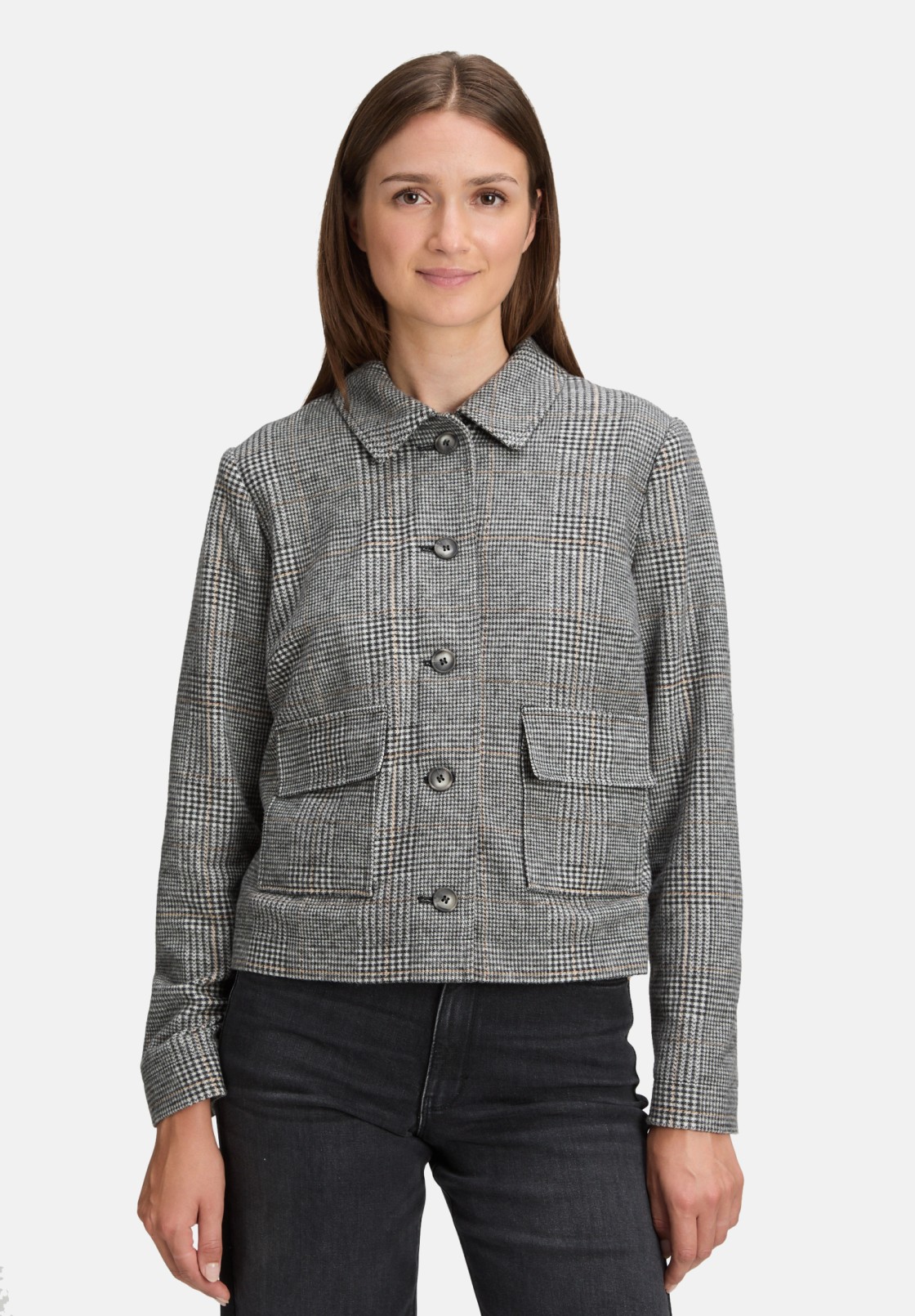 BETTY & CO Casual-Jacke mit Taschen