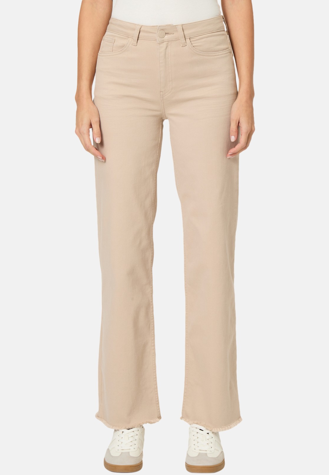 zero Jeans Wide Leg Style WITNEY beige 32 Inch | Betty Barclay