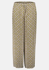 Cartoon Palazzo-Hose mit Gummizug