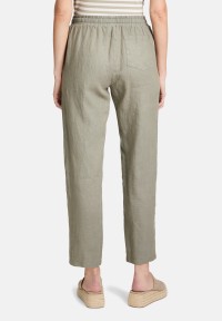 Cartoon Leinenhose unifarben
