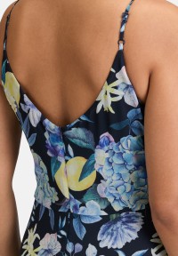 Vera Mont Cocktailkleid mit Wasserfallausschnitt