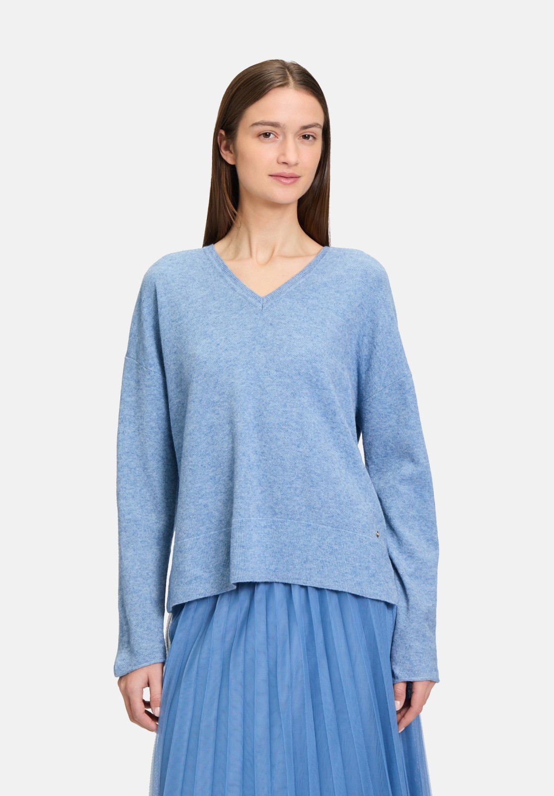 BETTY & CO Strickpullover mit V-Ausschnitt