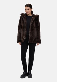 Betty Barclay Plüschjacke mit Kapuze