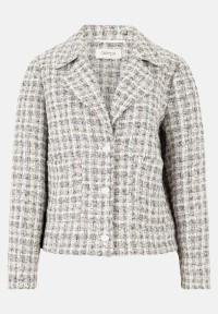 Cartoon Tweedblazer mit aufgesetzten Taschen
