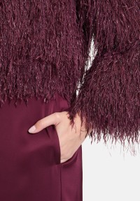 Vera Mont Bomberjacke mit Lurexfaden