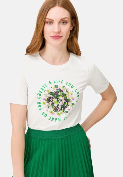 zero Jerseyshirt mit Blumendruck | Betty Barclay
