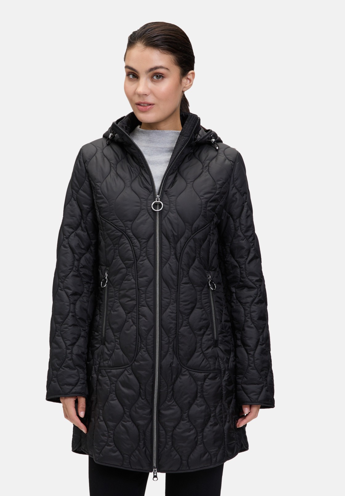 Betty Barclay Outdoorjacke mit abnehmbarer Kapuze