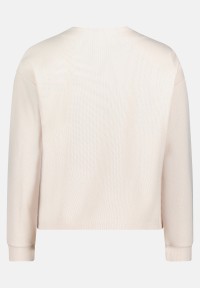 Cartoon Sweatshirt mit Kragen