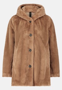 Betty Barclay Plüschjacke mit Kapuze