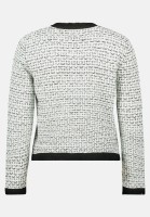 BETTY & CO Strick-Cardigan mit Fransen