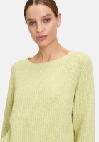 Cartoon Strickpullover mit Rundhalsausschnitt