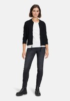 BETTY & CO Strick-Cardigan mit Reißverschluss
