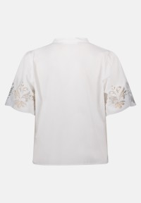 BETTY & CO Schlupfbluse mit Stickerei