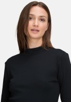 BETTY & CO Langarm-Shirt mit Rippenstruktur