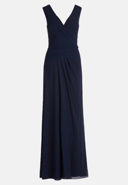 Vera Mont Abendkleid mit V-Ausschnitt
