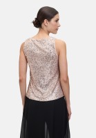 Vera Mont Pailletten-Top ohne Arm