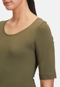 Cartoon Basic Shirt mit Rundhalsausschnitt