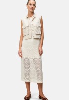 zero Midikleid mit Spitzenbesatz | Betty Barclay