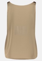 Vera Mont Satin-Bluse mit V-Ausschnitt