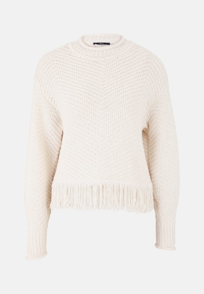 zero Pullover mit Fransen | Betty Barclay