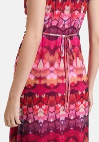 Cartoon Midikleid ohne Arm
