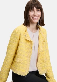 Betty Barclay Strick-Cardigan mit Fransen